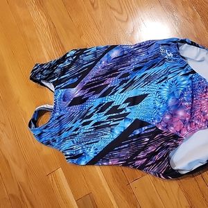 gymnastics leotard, large
